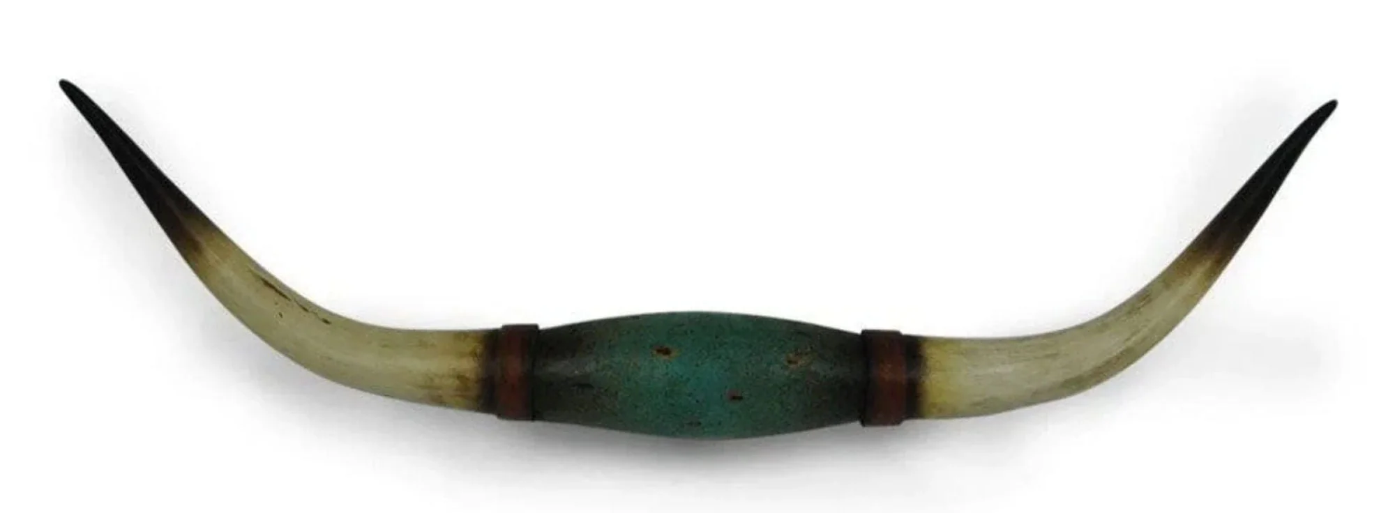 Distressed Teal Longhorn Southwestern Wall Decor - Buy Pet Shop