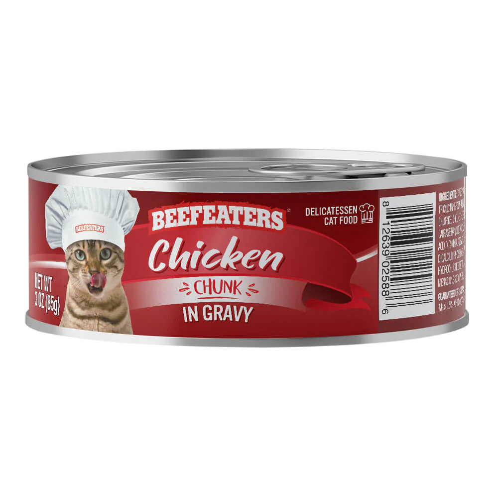 Beefeaters Chunk Gravy Wet Cat Food, Case of 24 - Buy Pet Shop