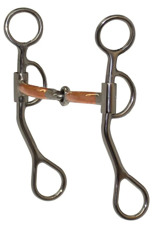 Diamond R Copper Argentine Snaffle - Buy Pet Shop