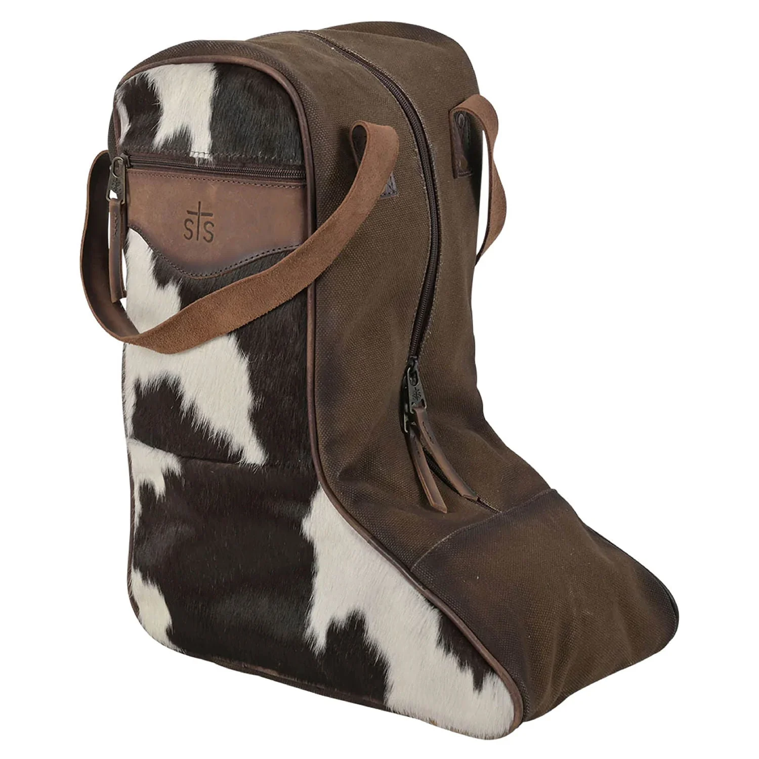 STS Cowhide Full Grain Leather Boot Bag - Buy Pet Shop