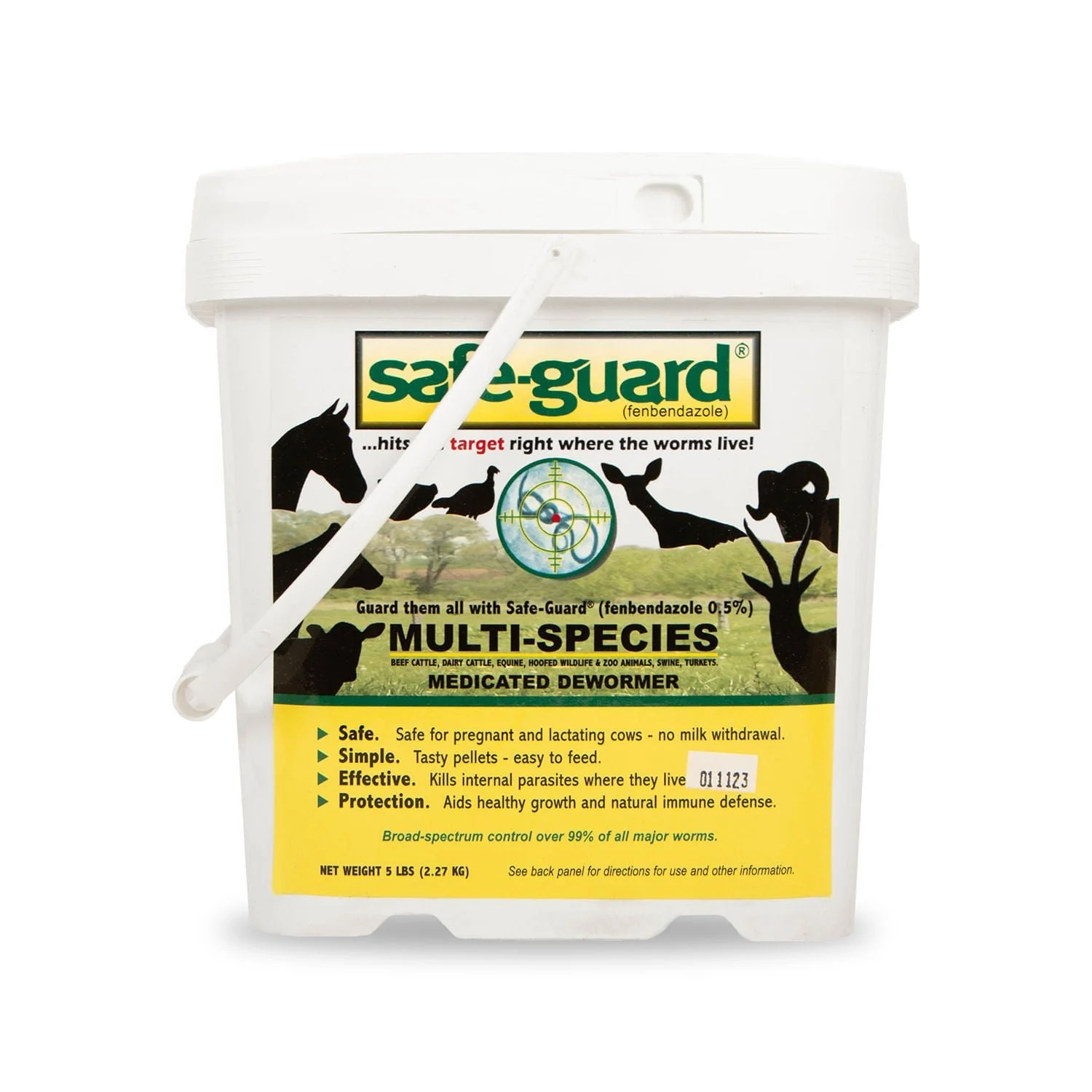Safe-Guard Multi-Species Dewormer, Pellets, 5 lbs - Buy Pet Shop
