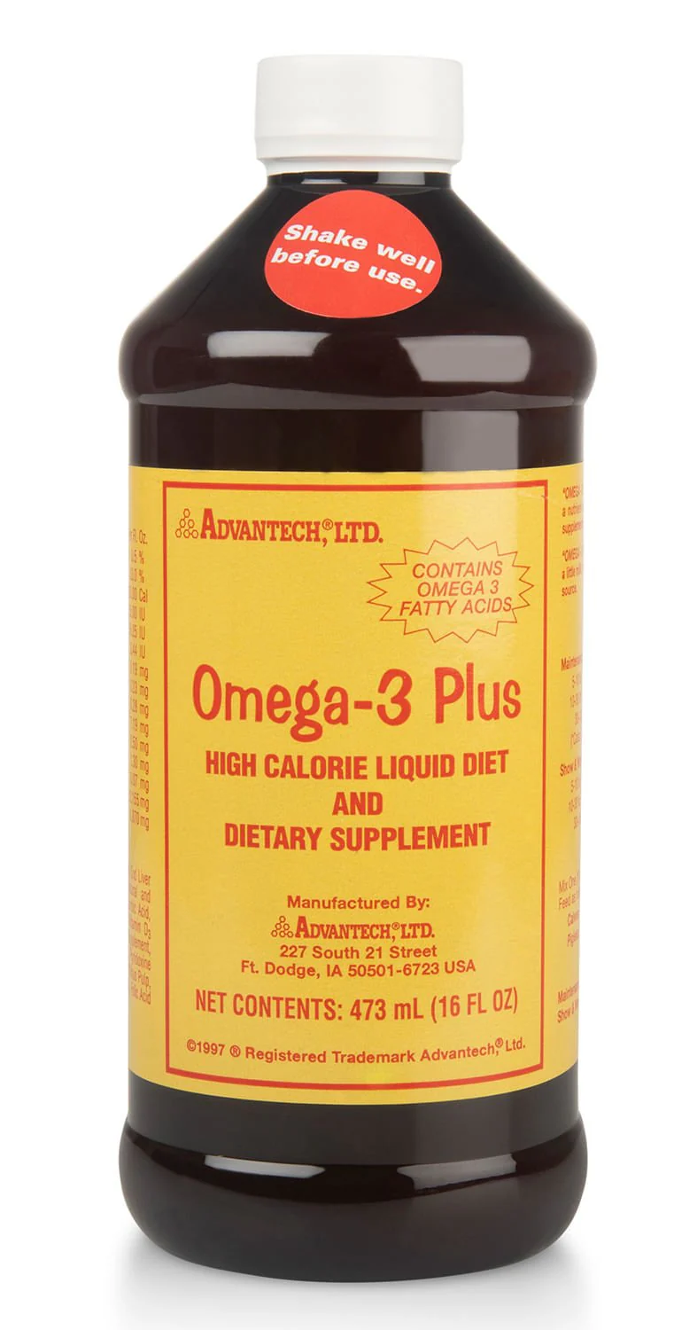 Omega-3 Plus High Calorie Liquid, 16 oz - Buy Pet Shop