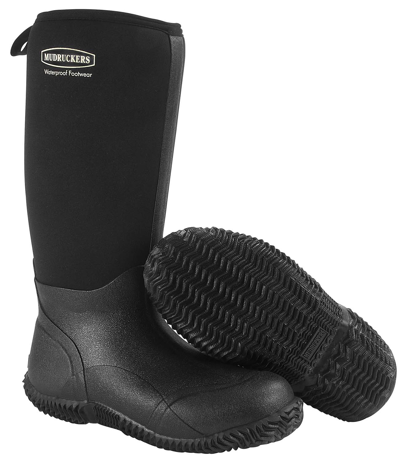 Black Mudruckers Waterproof Tall Boots - Buy Pet Shop