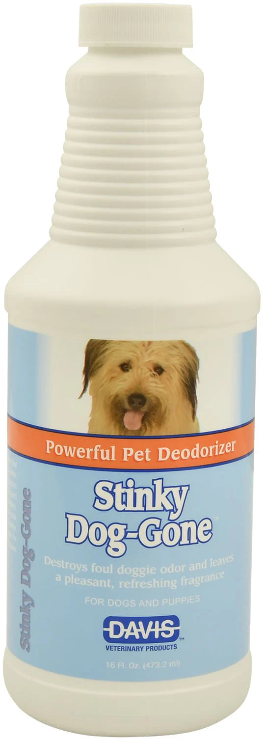 Davis Stinky Dog-Gone (Powerful Pet Deodorizer) Spray, 16 oz with Sprayer - Buy Pet Shop