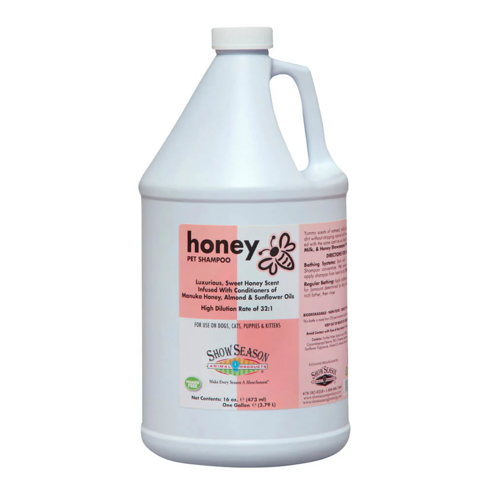 Honey Shampoo for Dogs, Cats, Puppies and Kittens, 1 Gallon - Buy Pet Shop
