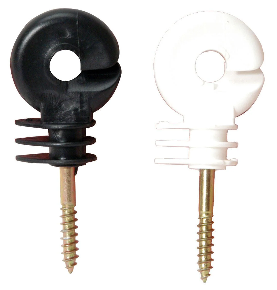 Wood Post Insulators for Poly Wire or Rope 25 Pack - Buy Pet Shop