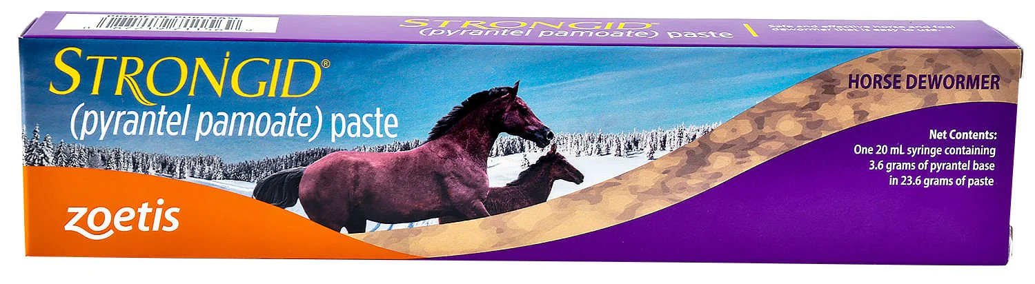 Strongid (pyrantel pamoate) Horse Dewormer - Buy Pet Shop