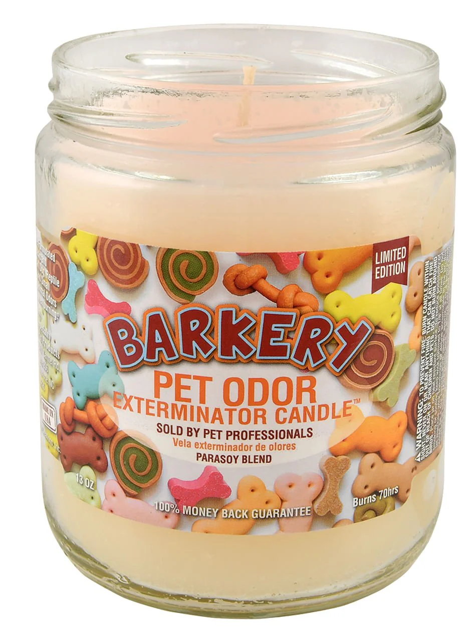 Pet Odor Exterminator Candle, Barkery, 13 oz - Buy Pet Shop