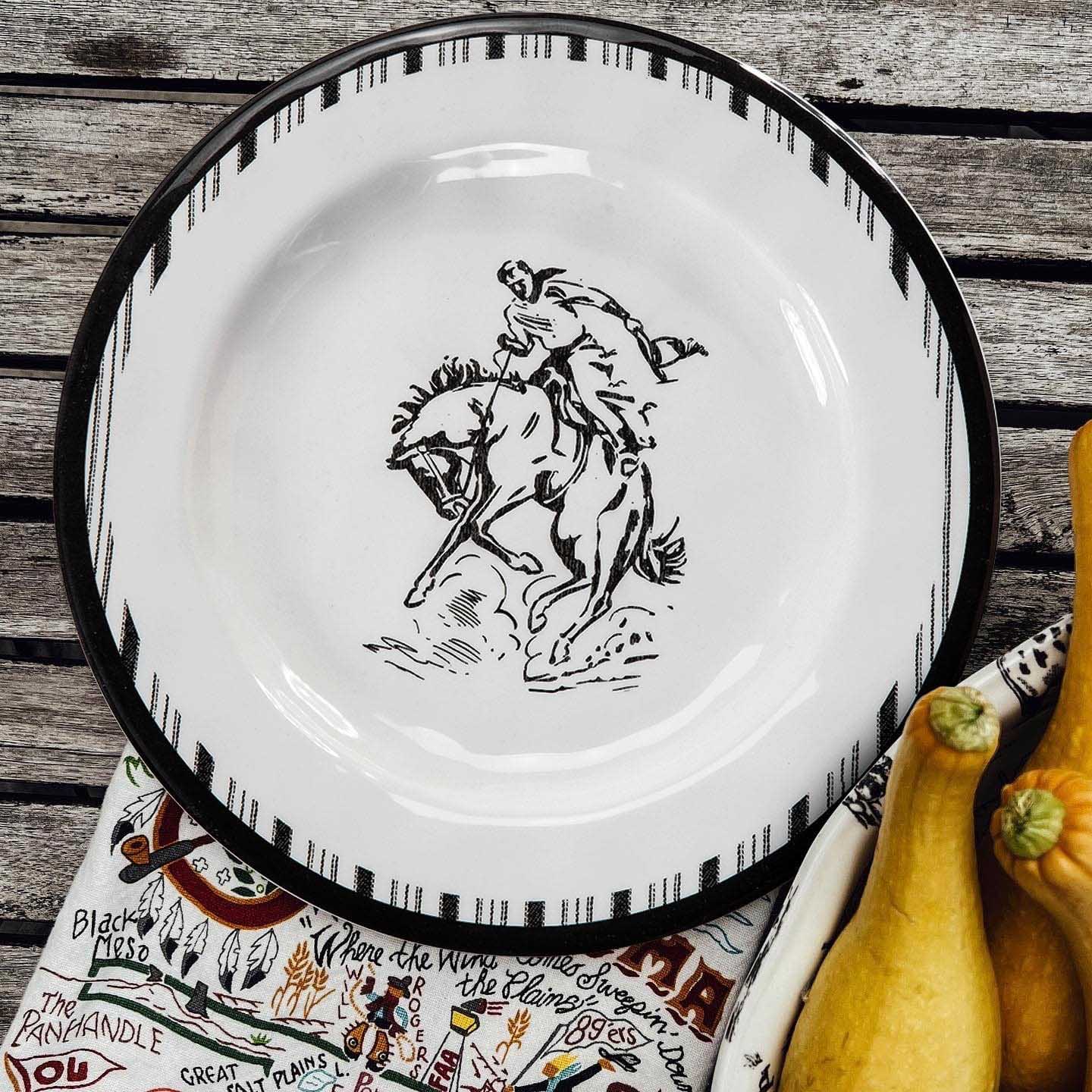 Ranch Life Melamine Dinner Plate, 4 Piece - Buy Pet Shop