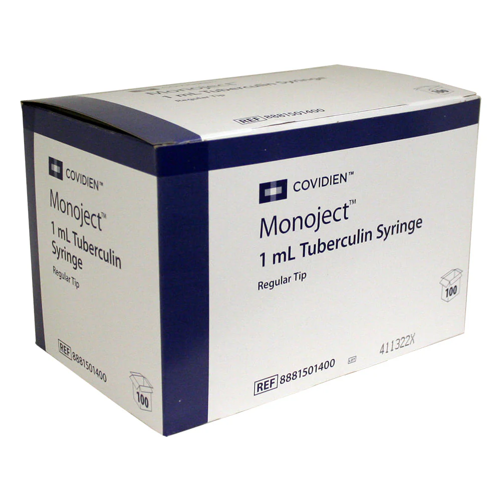 Rx Monoject Syringe, 1 cc TB, Box of 100 - Buy Pet Shop