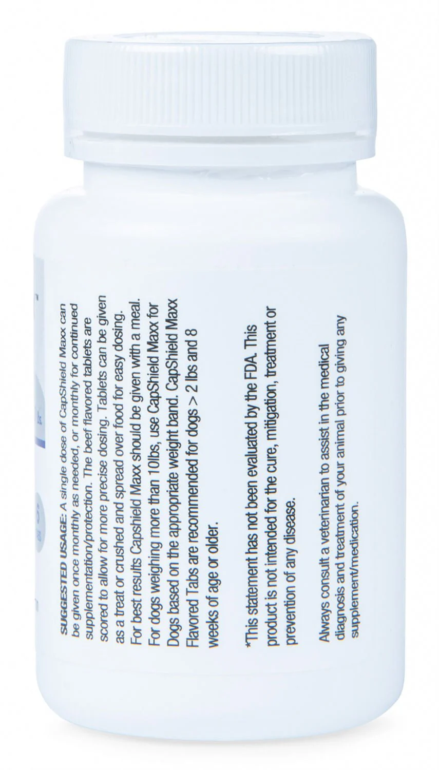 CapShield Maxx Flavored Tabs for Dogs - Buy Pet Shop