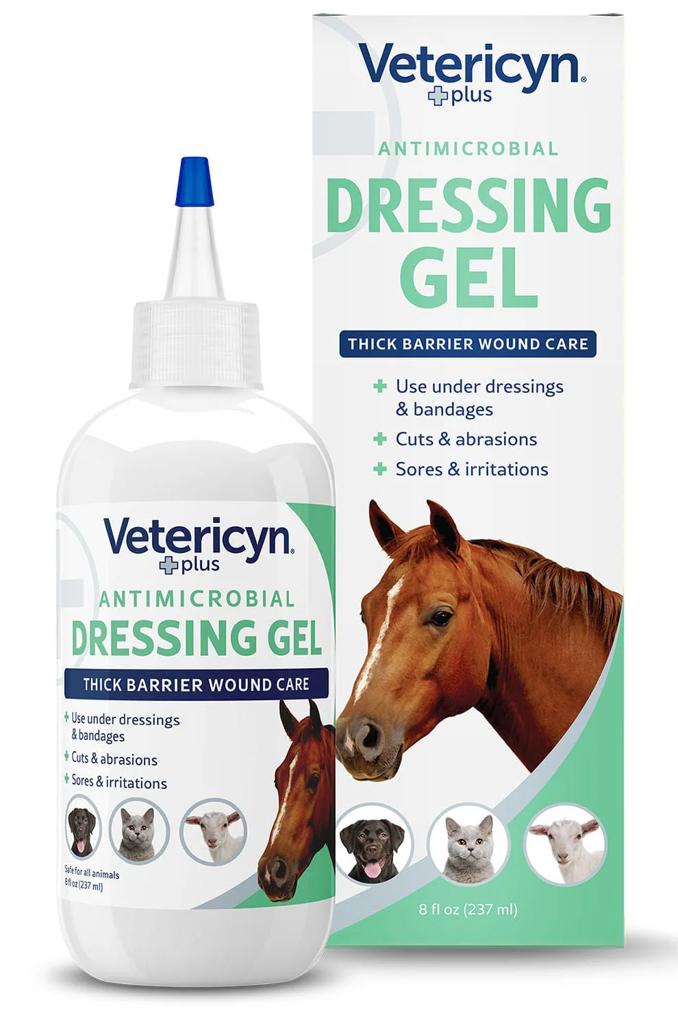 Vetericyn Plus Antimicrobial Dressing Gel, 8 oz - Buy Pet Shop