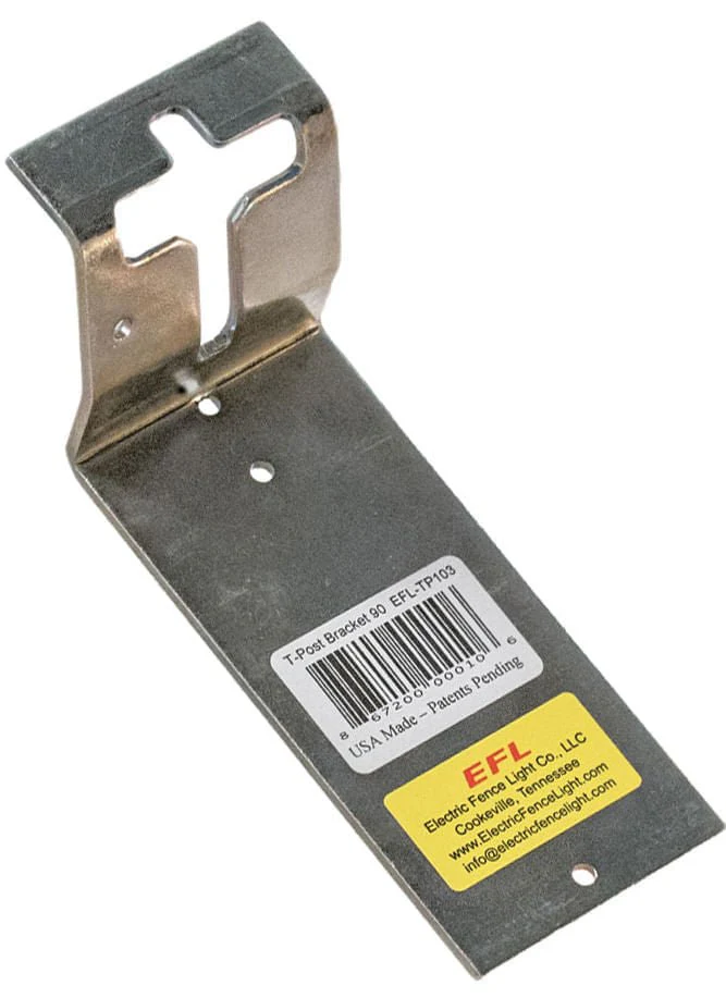 90 Degree T-Post Mounting Bracket - Buy Pet Shop