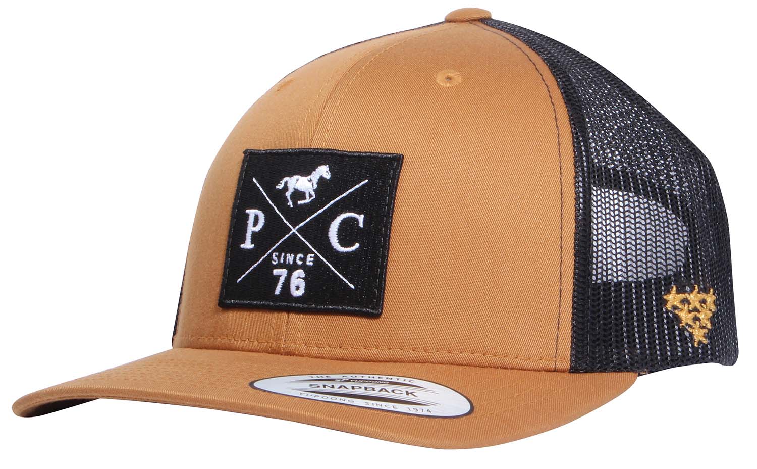 PC 2-Tone Trucker Hat, Caramel/Black - Buy Pet Shop