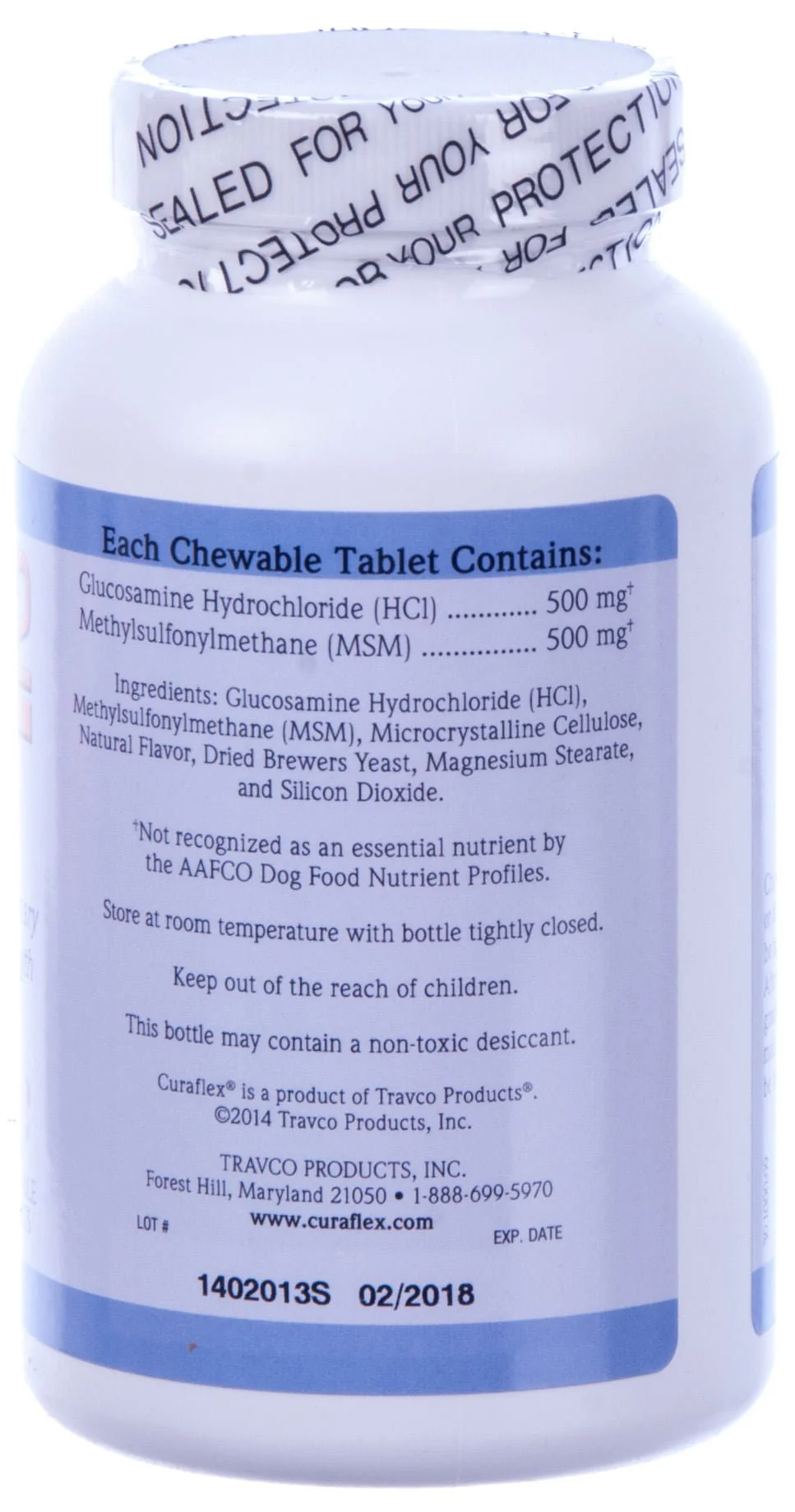 Nutramax Curaflex 2 - Joint Health Supplement for Dogs, 120 Chewable Tablets - Buy Pet Shop