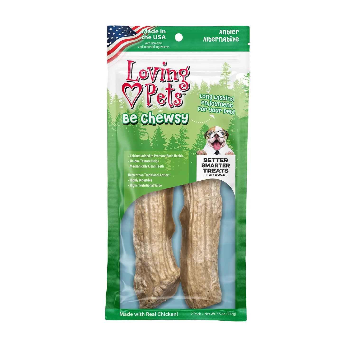 Loving Pets Be Chewsy Antler Chew Alternatives - Buy Pet Shop