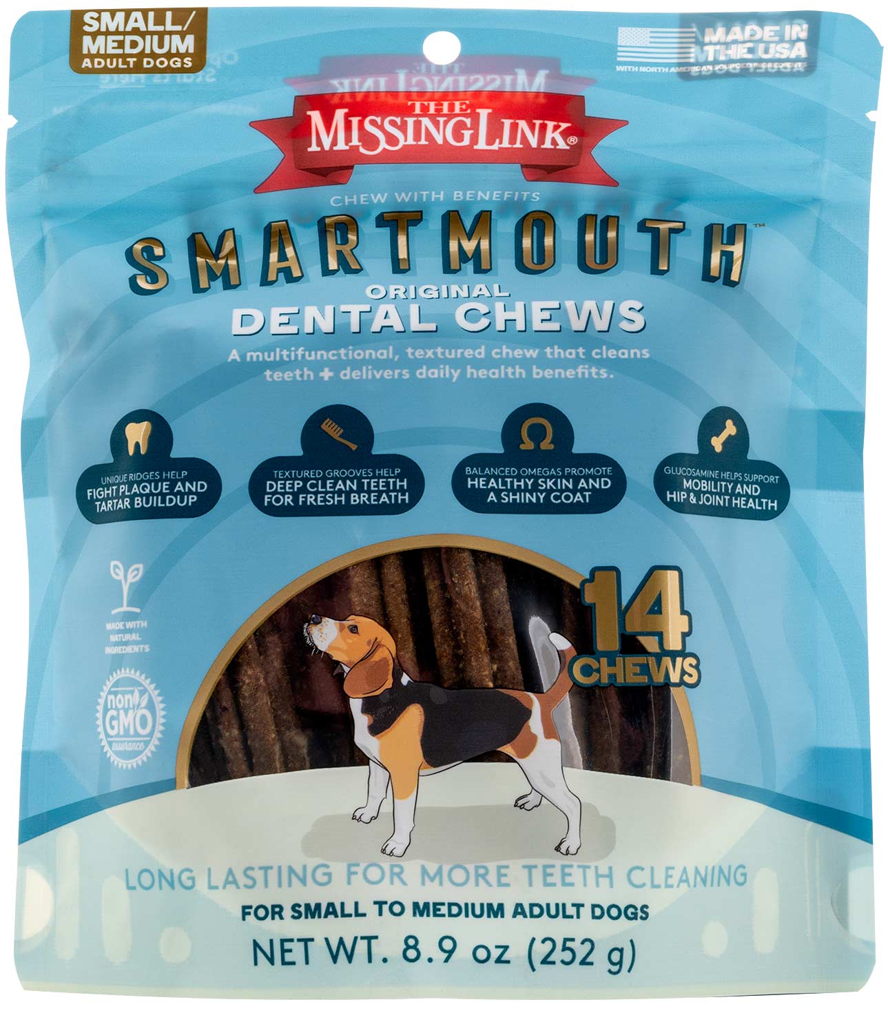 Smartmouth 7-in-1 Dental Chews for Dogs, S/M, 14 ct - Buy Pet Shop