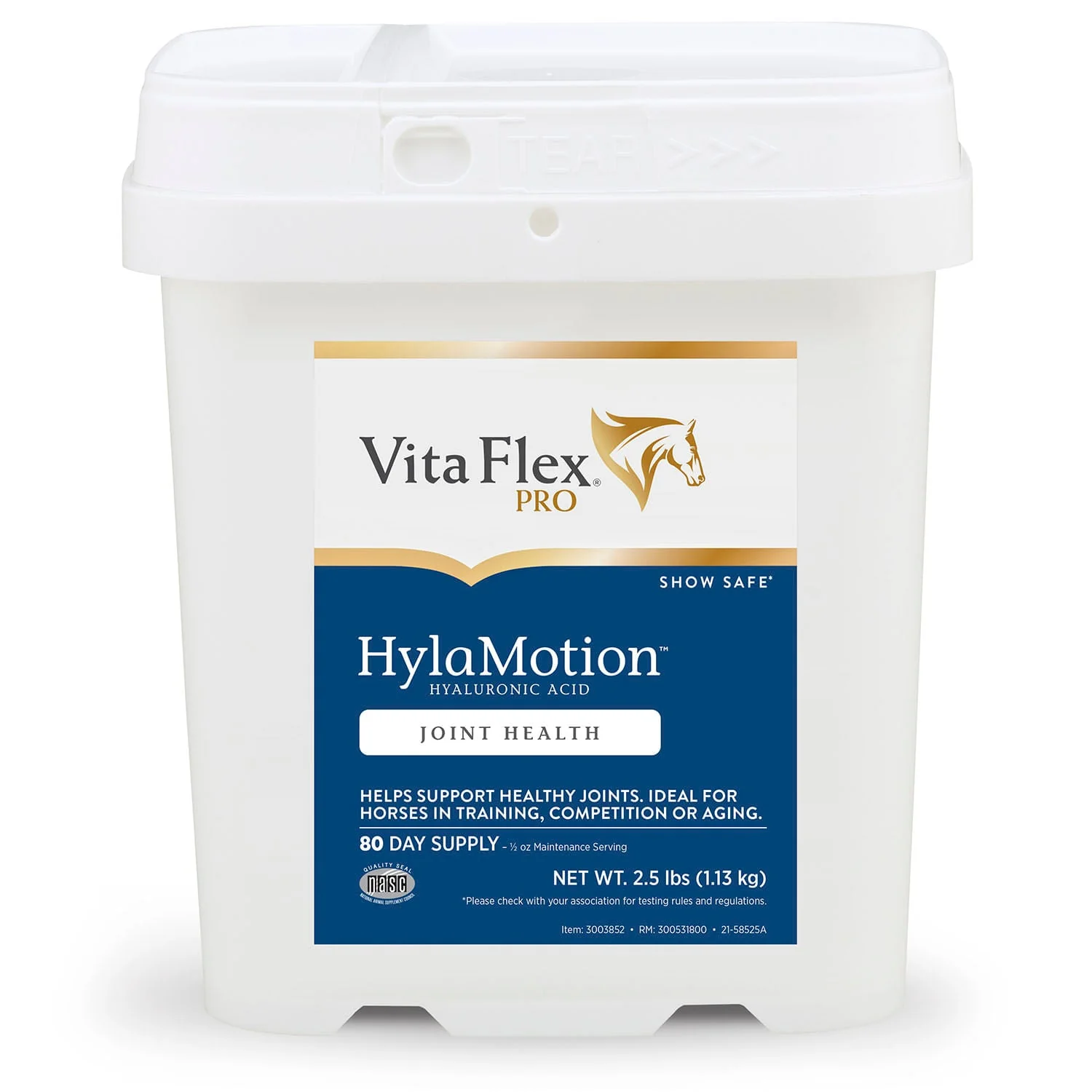 Vita Flex Hylamotion Hyaluronic Acid Joint Support Formula for Horses, 2.5 lbs - Buy Pet Shop