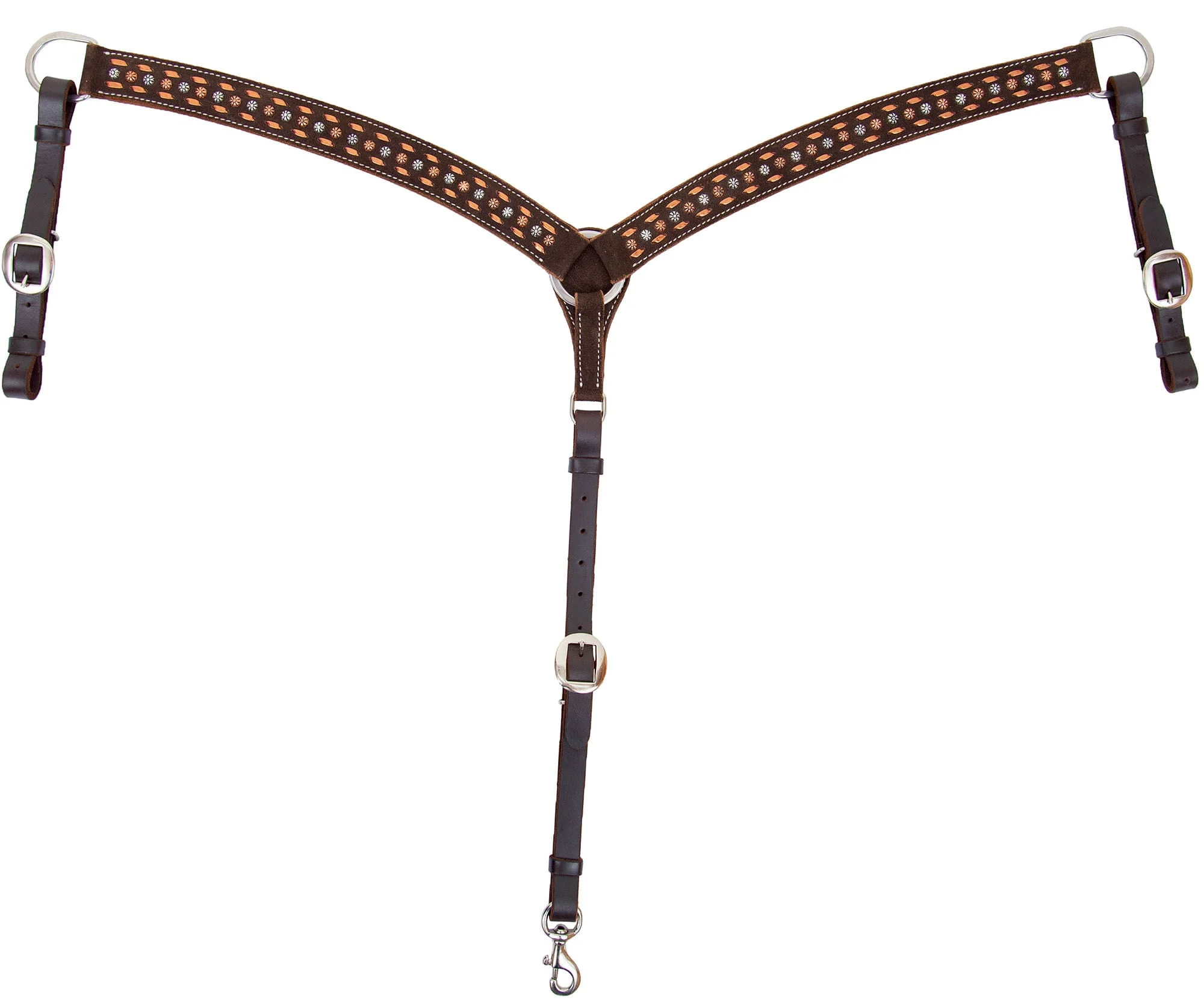 Copper Buckstitch Breast Collar - Buy Pet Shop