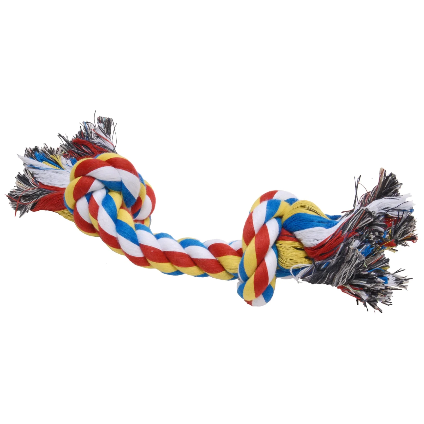 Multi-Colored Braided Rope Bone Tug Toy for Dogs - Buy Pet Shop