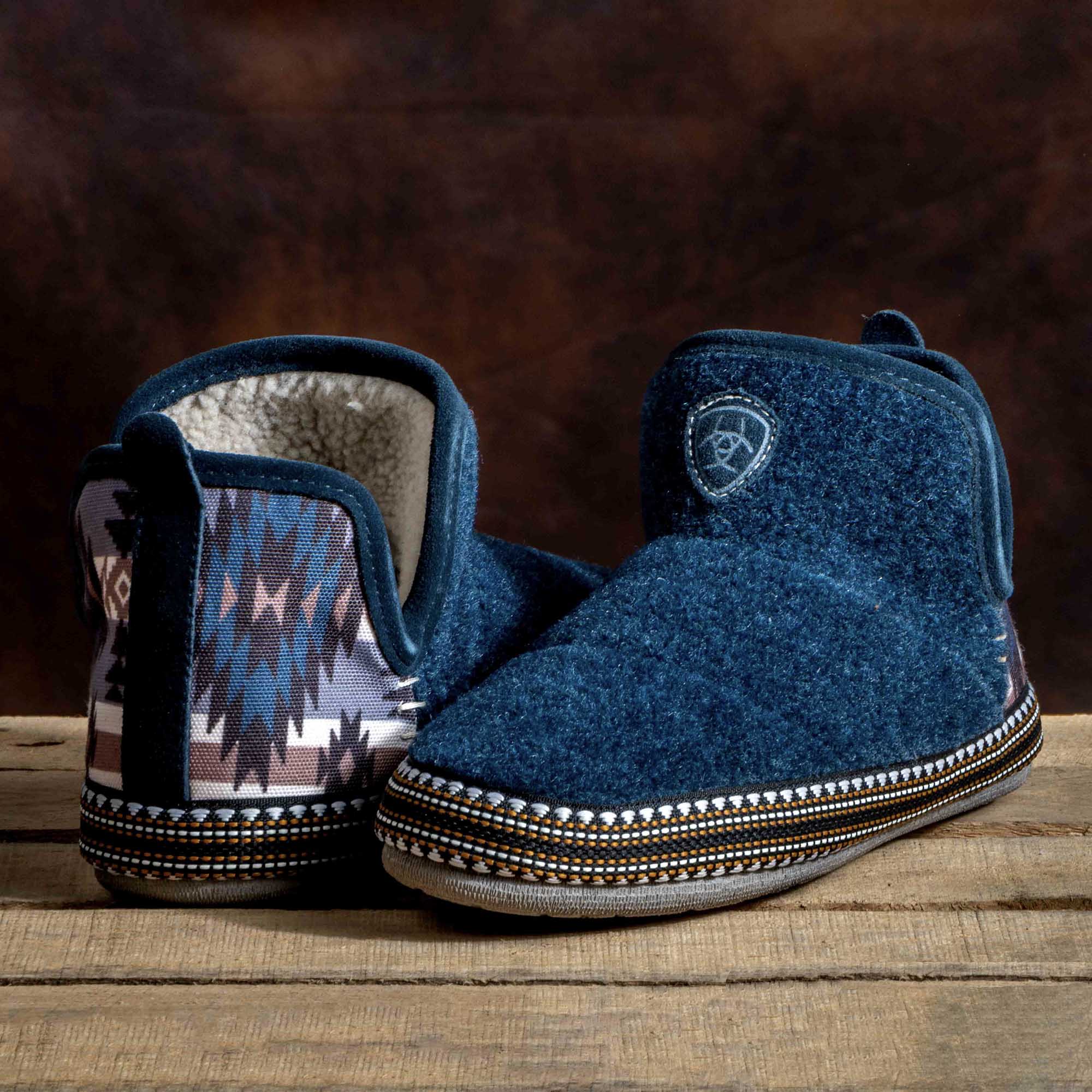 Ariat Women's Bootie Slipper, Denim Southwest - Buy Pet Shop