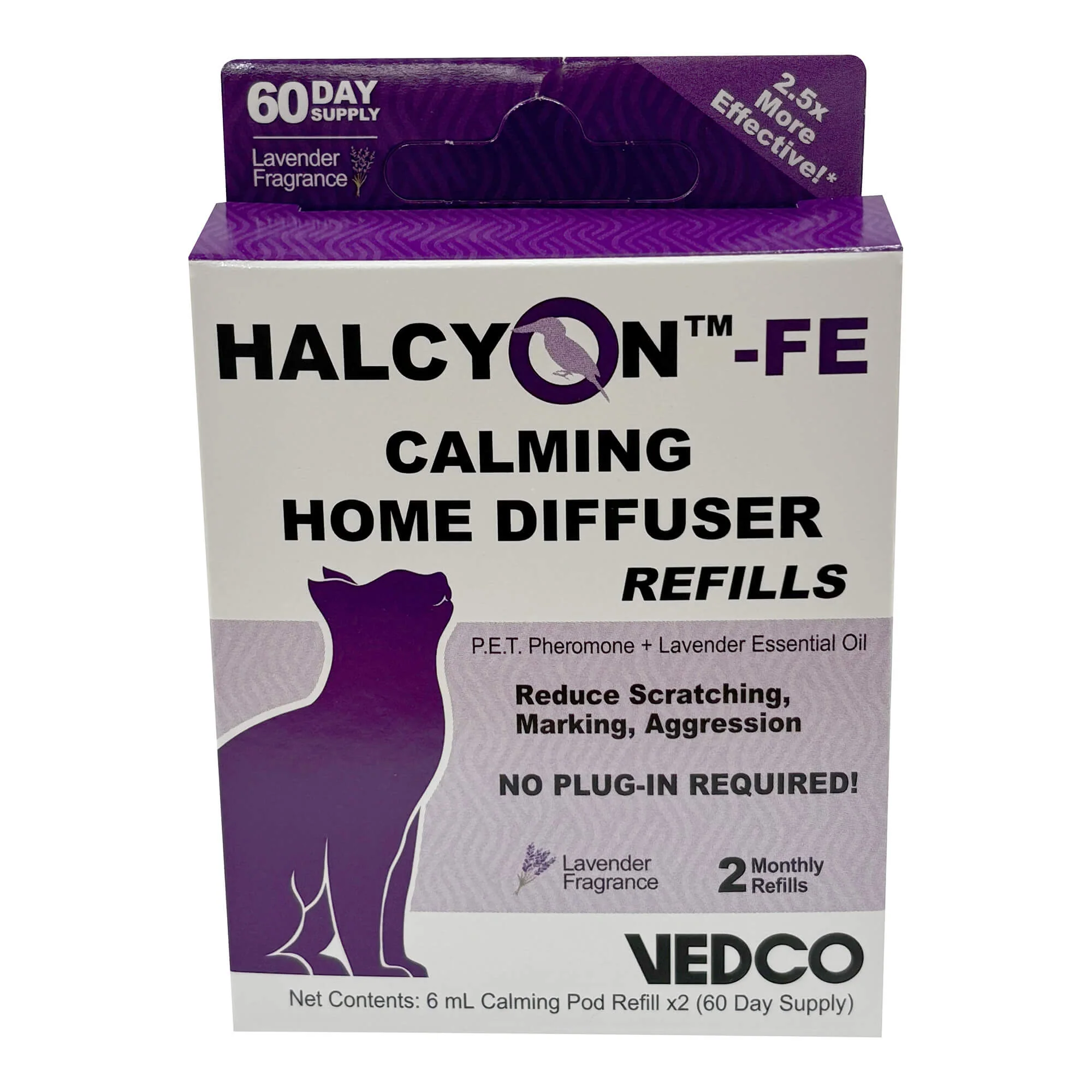 Halcyon FE Calming Home Diffuser for Cats Refill, 2 pk - Buy Pet Shop