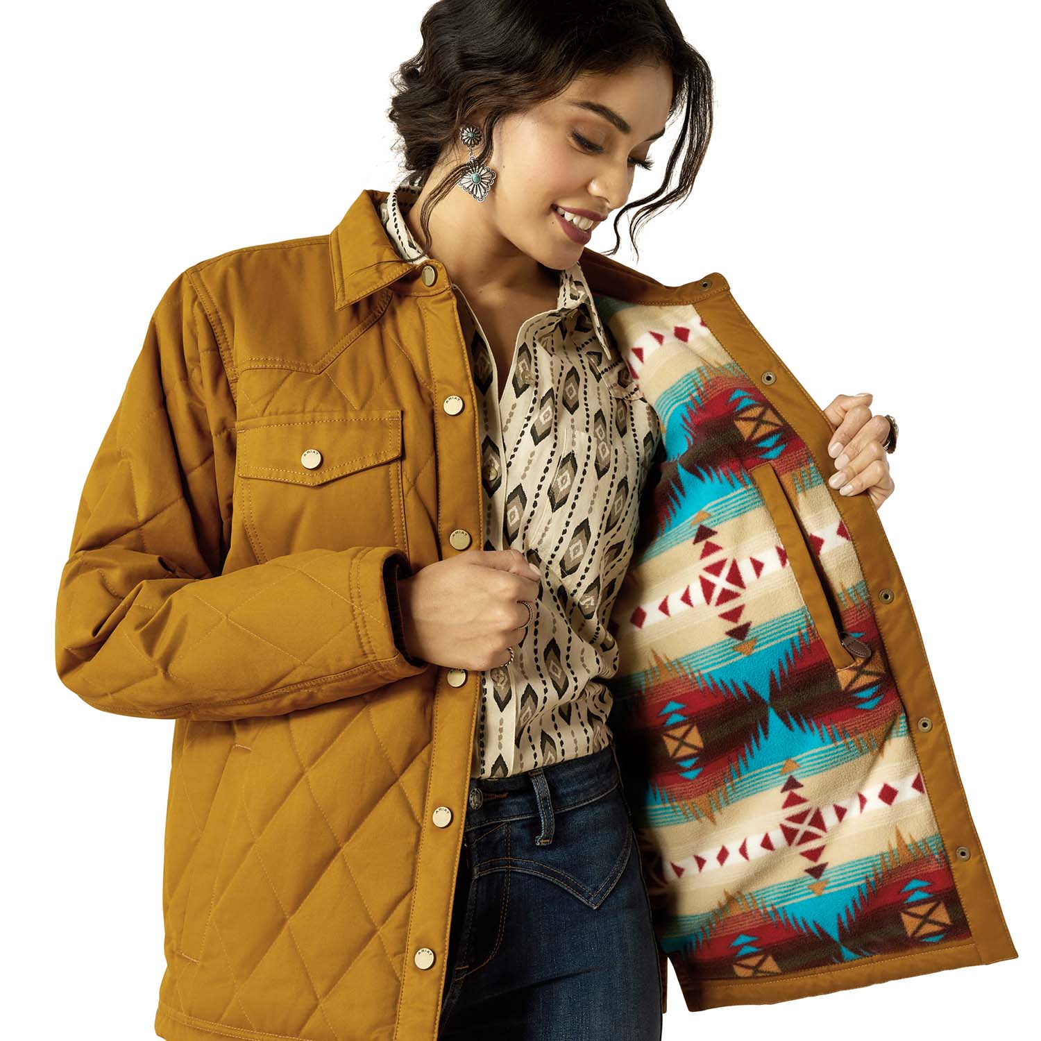 Ariat Women's Grizzly Quilted Barn Jacket - Buy Pet Shop