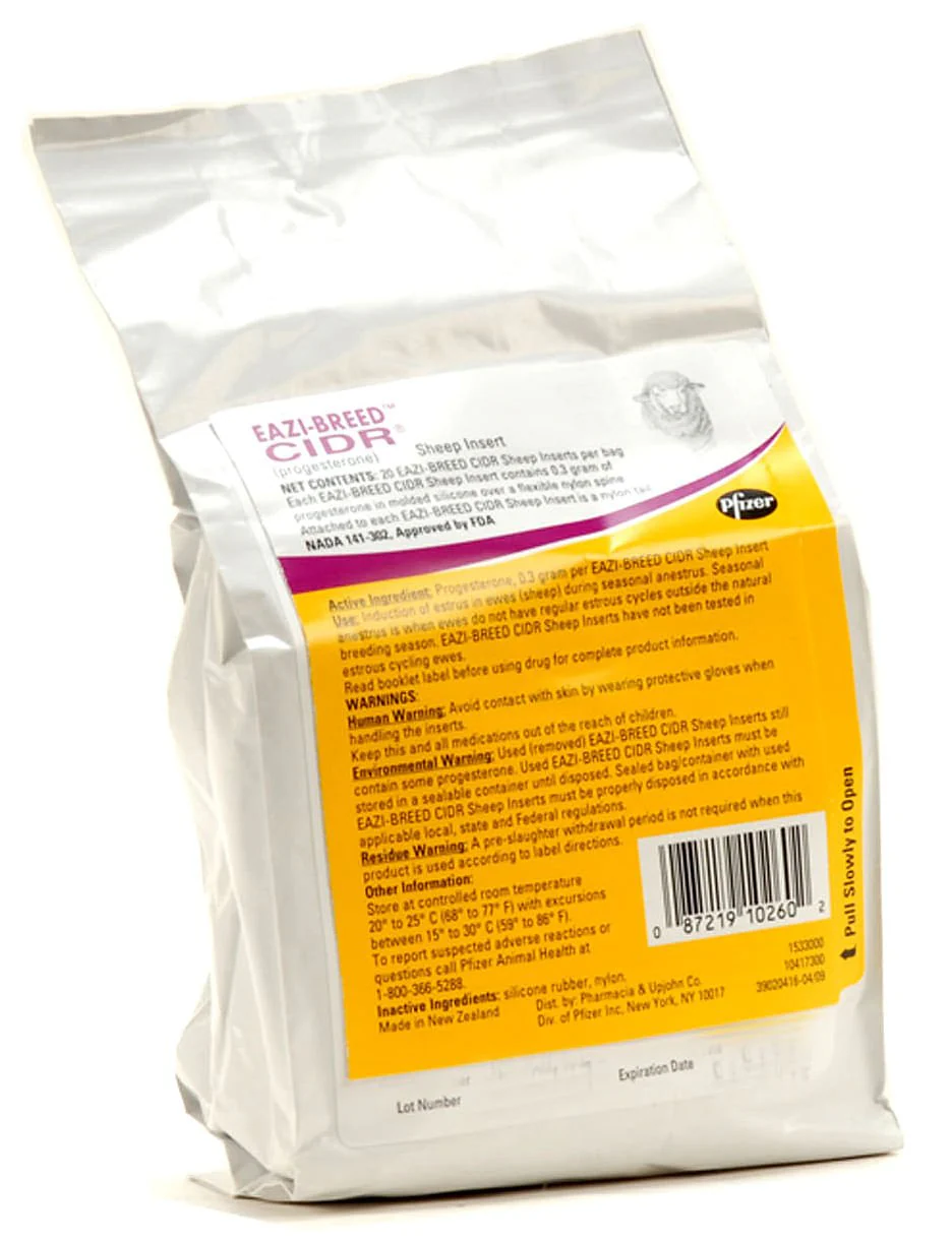 Eazi-Breed CIDR Sheep Inserts (& Applicator) - Buy Pet Shop