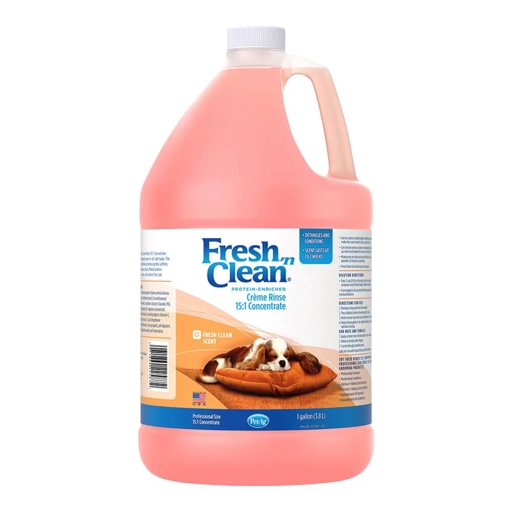 Fresh 'n Clean Creme Rinse, 15:1, Fresh Floral Scent, Gallon - Buy Pet Shop