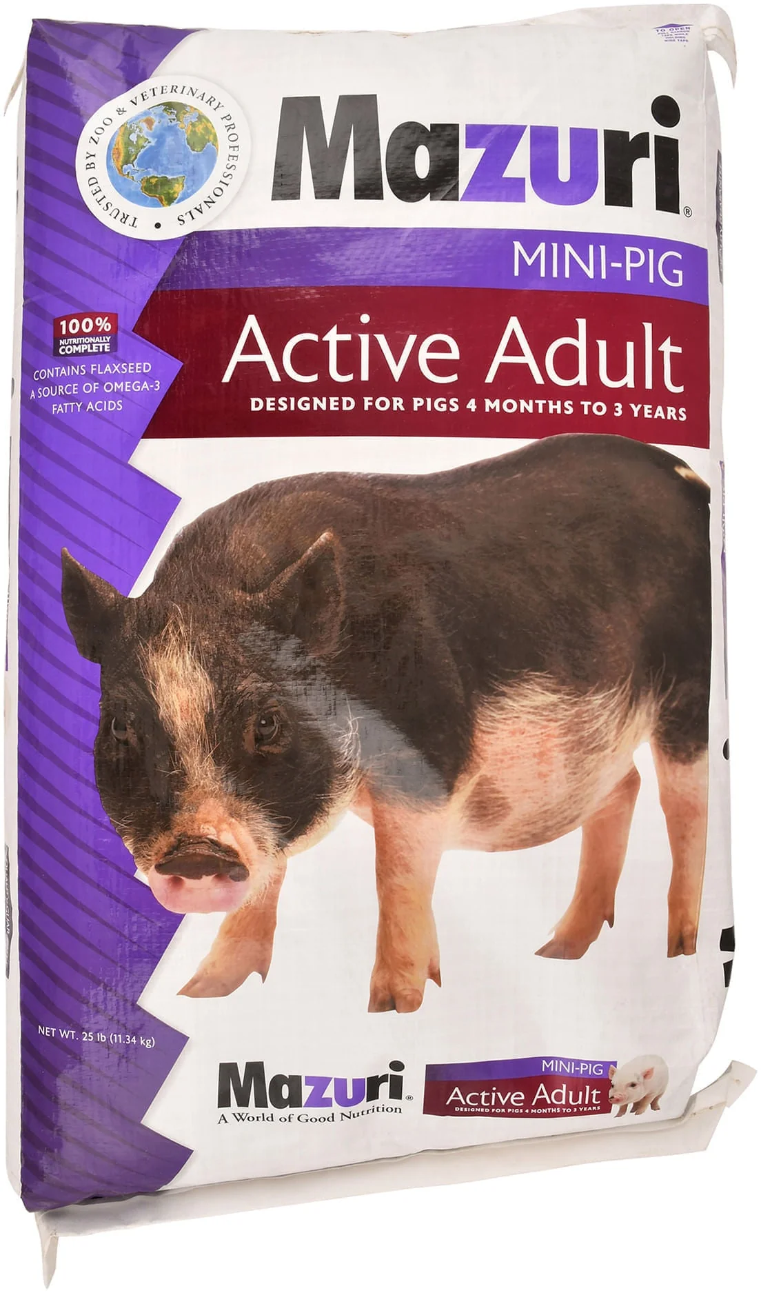 Mazuri Mini Pig, Active Adult,  25 lb - Buy Pet Shop