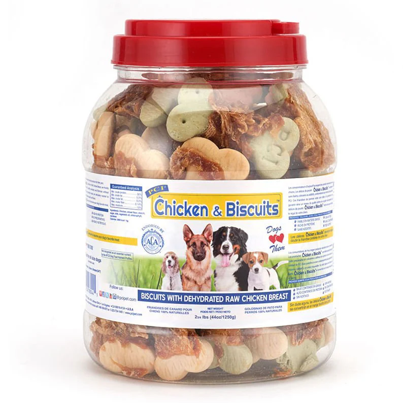 Chicken & Biscuits Canister - Buy Pet Shop