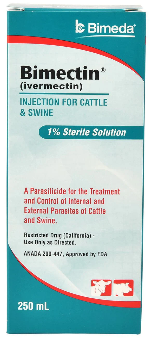 Bimectin Injection (1%) Cattle & Swine Dewormer - Buy Pet Shop
