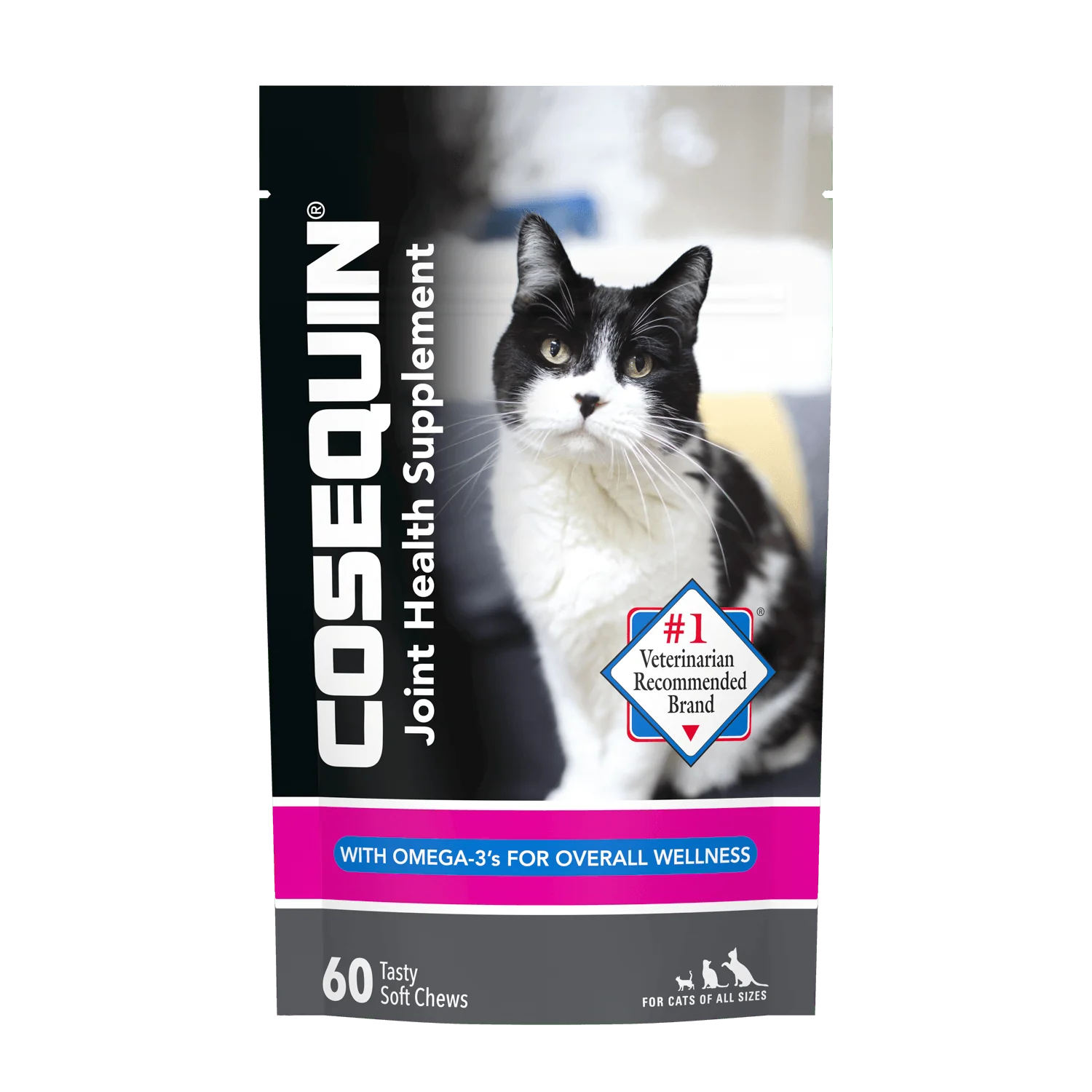 Nutramax Cosequin Joint Health Supplement for Cats - With Glucosamine, Chondroitin, and Omega-3's - Buy Pet Shop