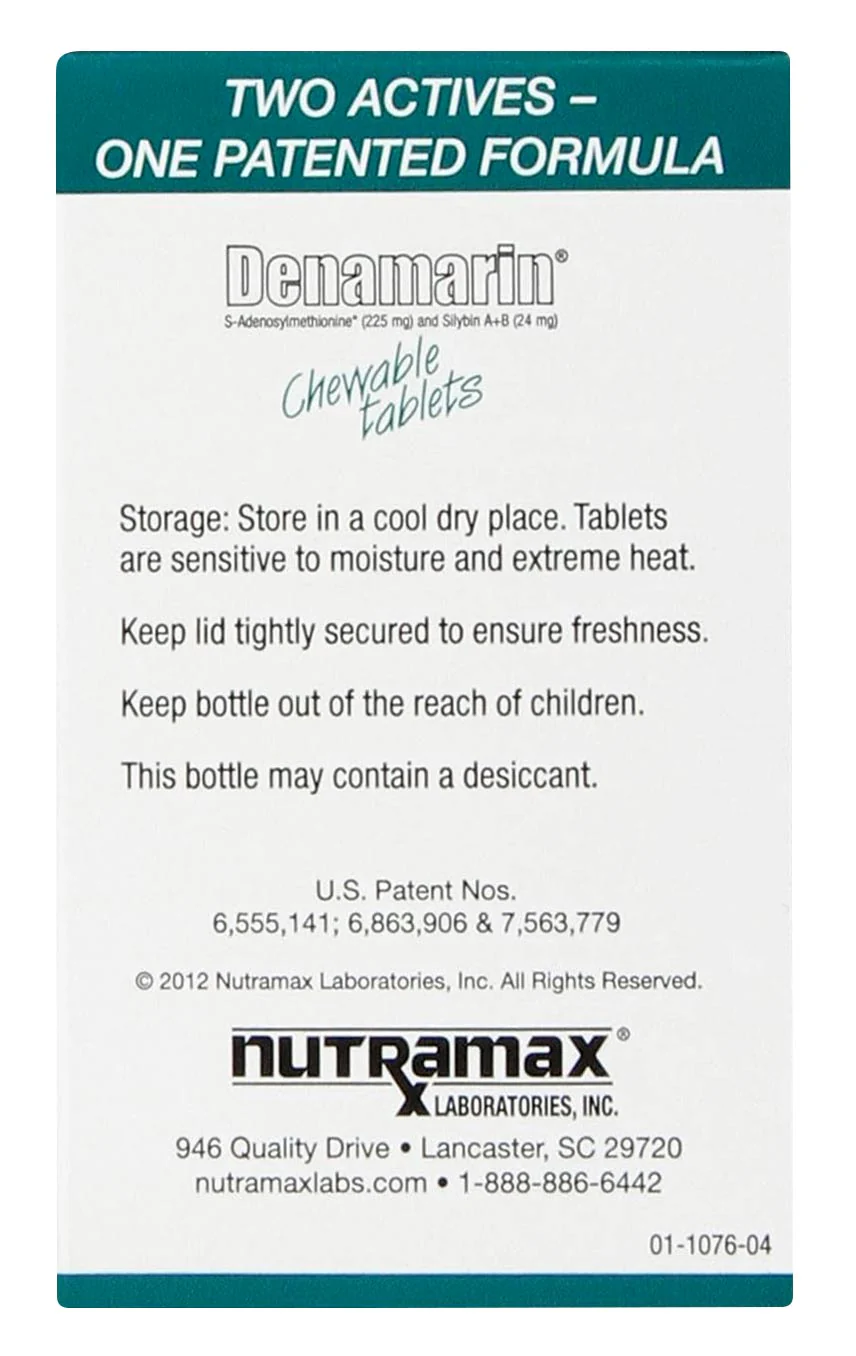 Nutramax Denamarin Liver Health, Chewable Tablets - Buy Pet Shop