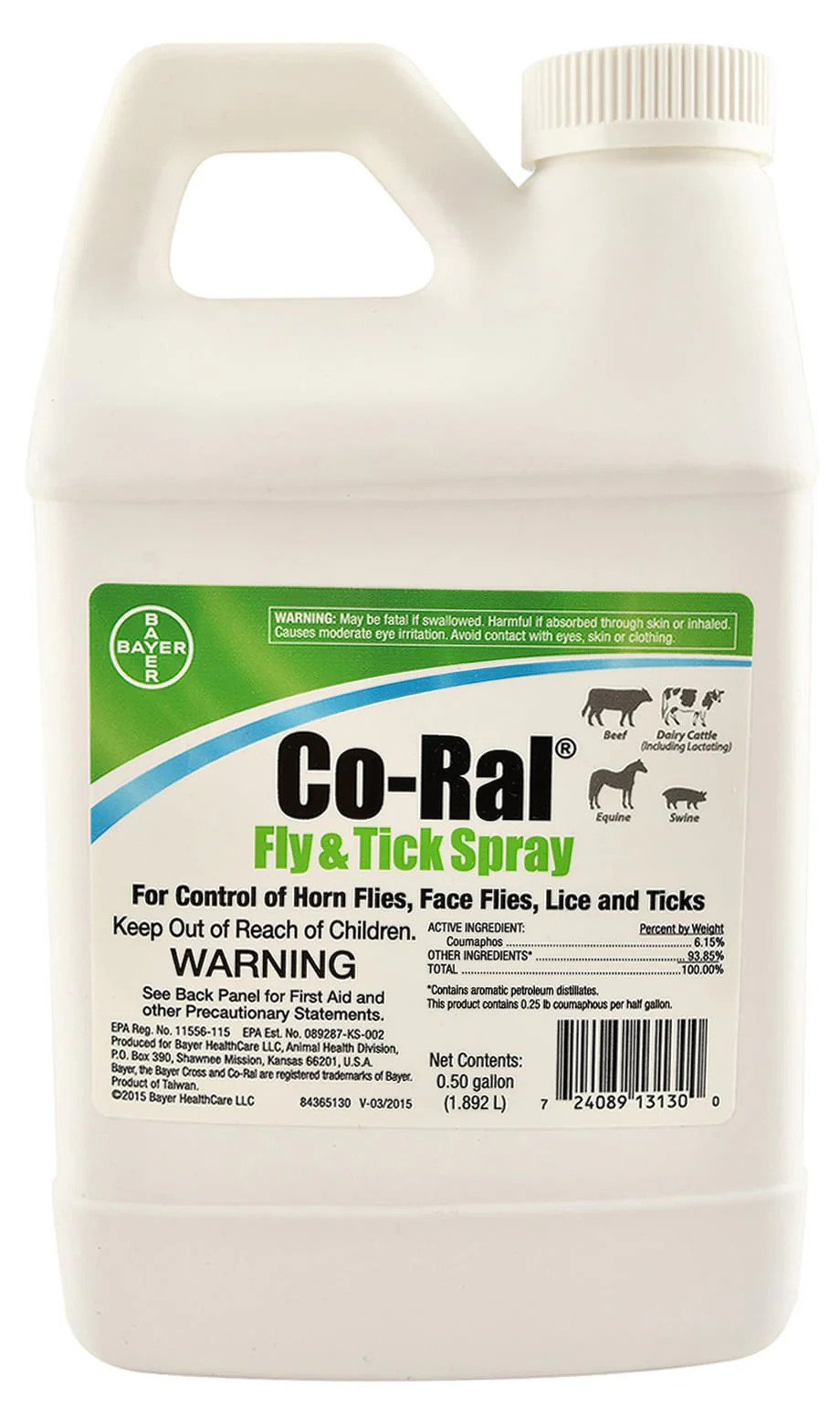 Co-Ral Fly & Tick Spray, 64 oz - Buy Pet Shop