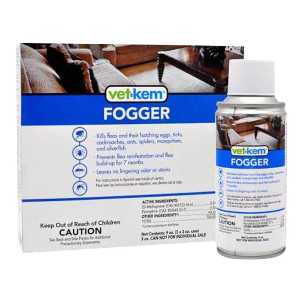 Vet-Kem Fogger, 3 (3 oz Cans) - Buy Pet Shop