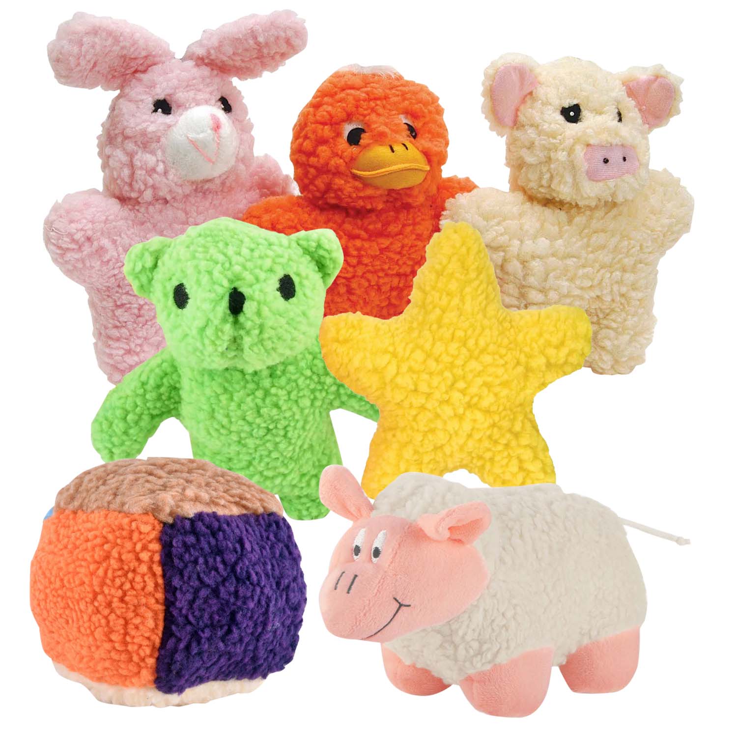 Fleece Toys Share the Love, 7 Piece Kit - Buy Pet Shop