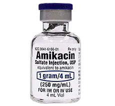 Rx Amikacin Sulfate (Generic) Injection 1gm/4ml, 10 x 4ml vials - Buy Pet Shop