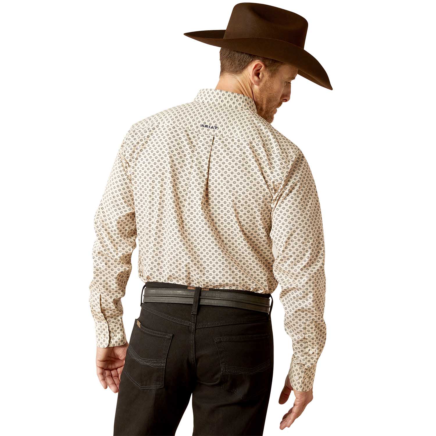 Ariat Men's Wrinkle Free Fraiser Longsleeve Fitted Shirt - Buy Pet Shop