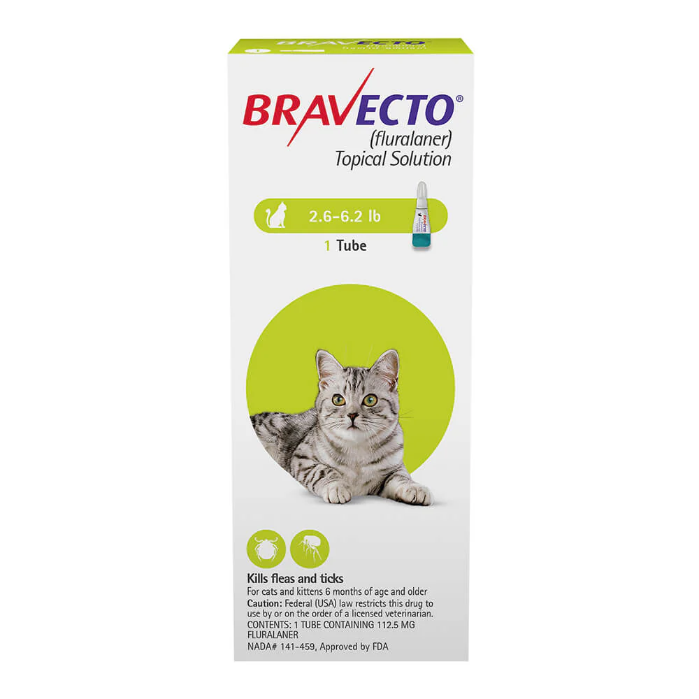 Rx BRAVECTO Topical, Feline - Buy Pet Shop