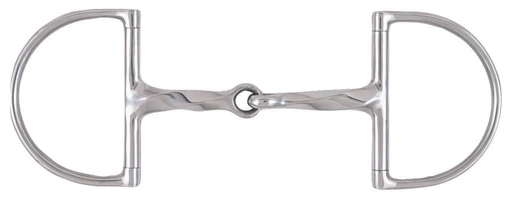 Korsteel Slow Twist Hunter Dee Ring Snaffle Bit - Buy Pet Shop