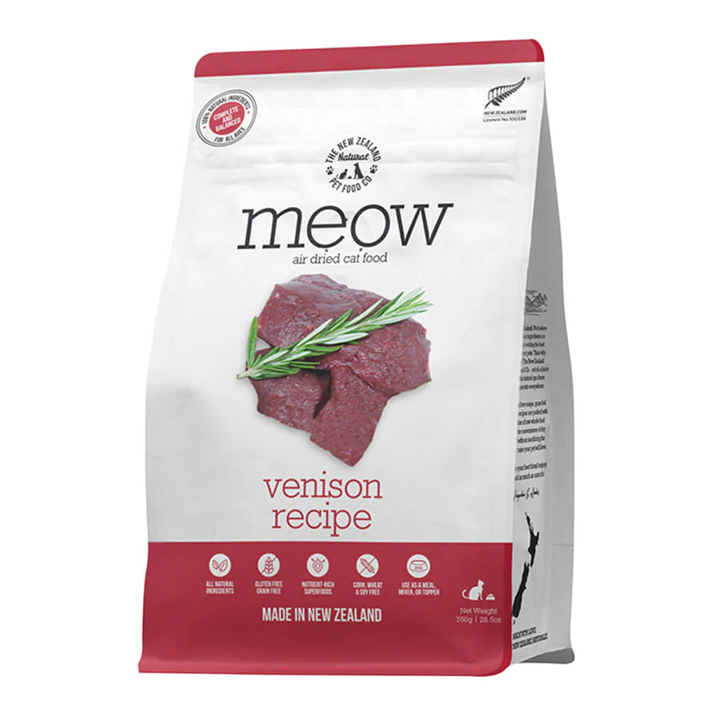 Meow Venison Air Dried Food, 26.5 oz - Buy Pet Shop