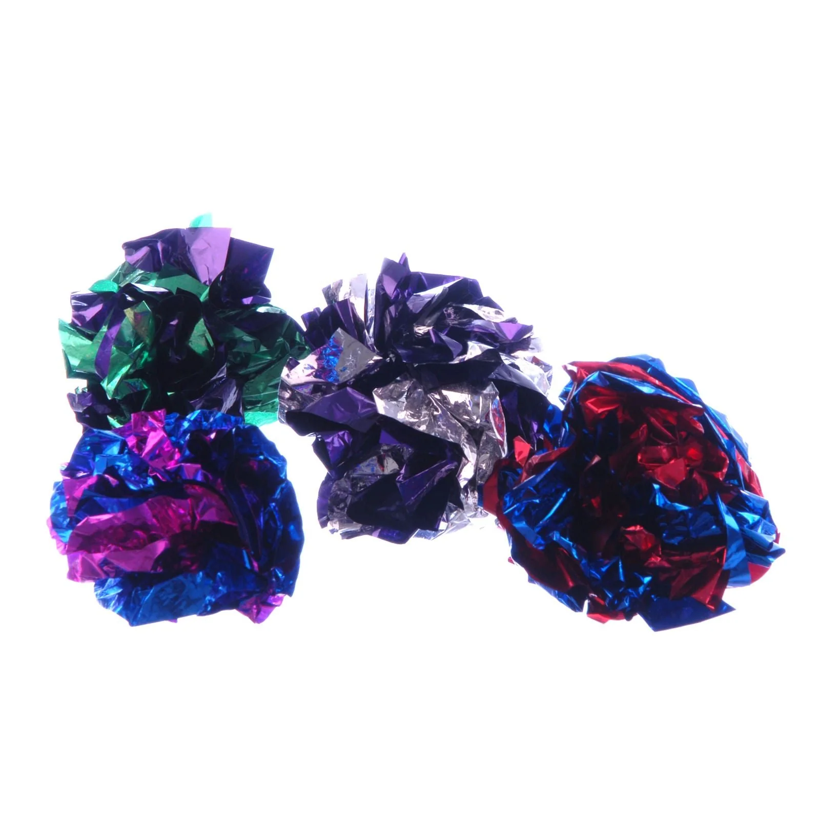 Mylar Crackle Balls Cat Toys, 4 pk - Buy Pet Shop