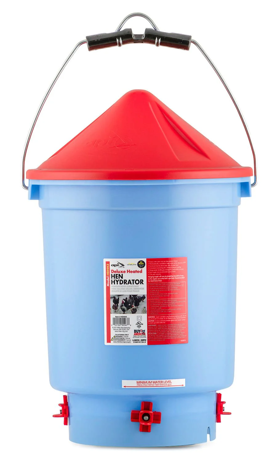 Little Giant Heated Deluxe Hen Hydrator, 3 gal - Buy Pet Shop