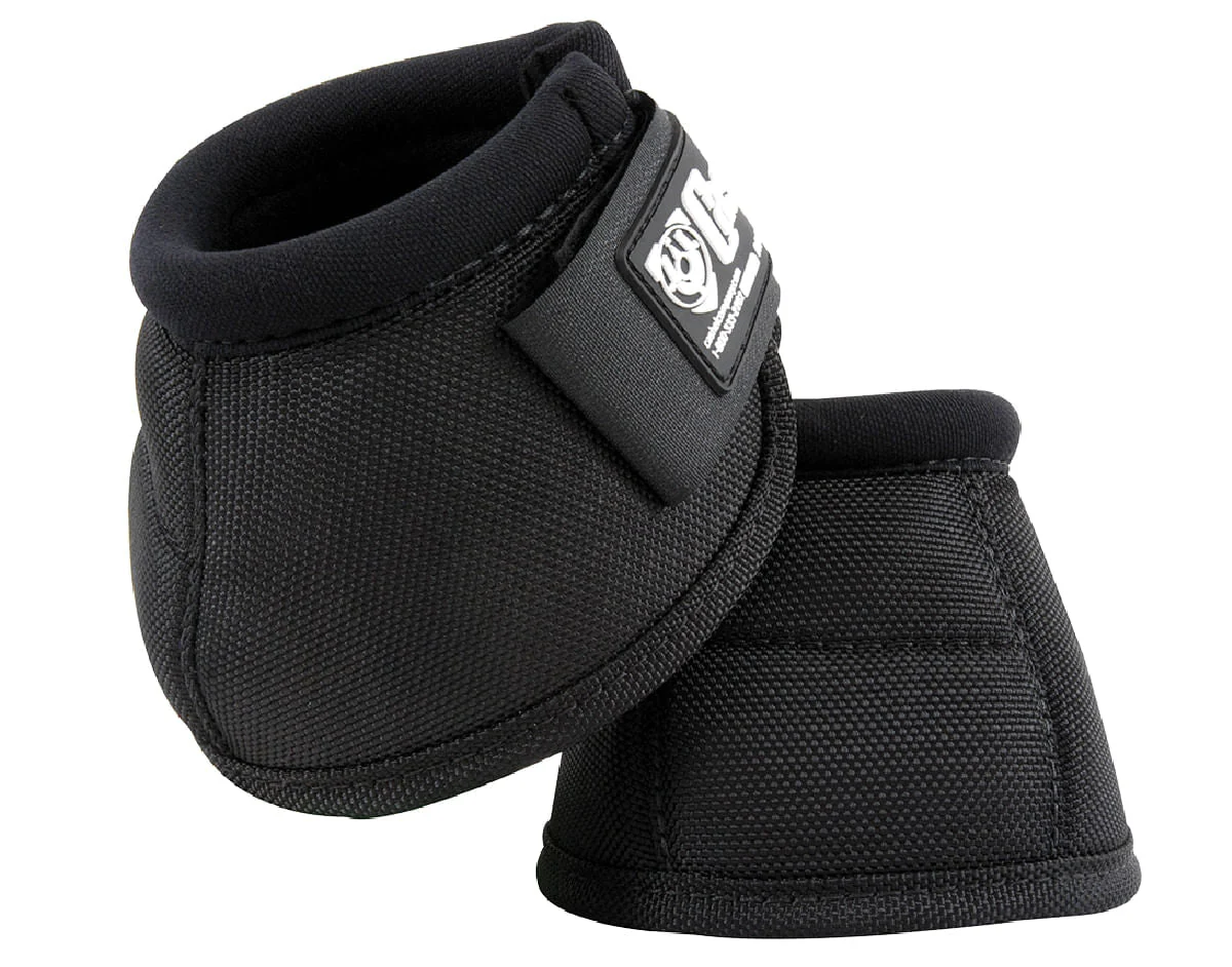 Cashel No-Turn Bell Boots, Black, pair - Buy Pet Shop