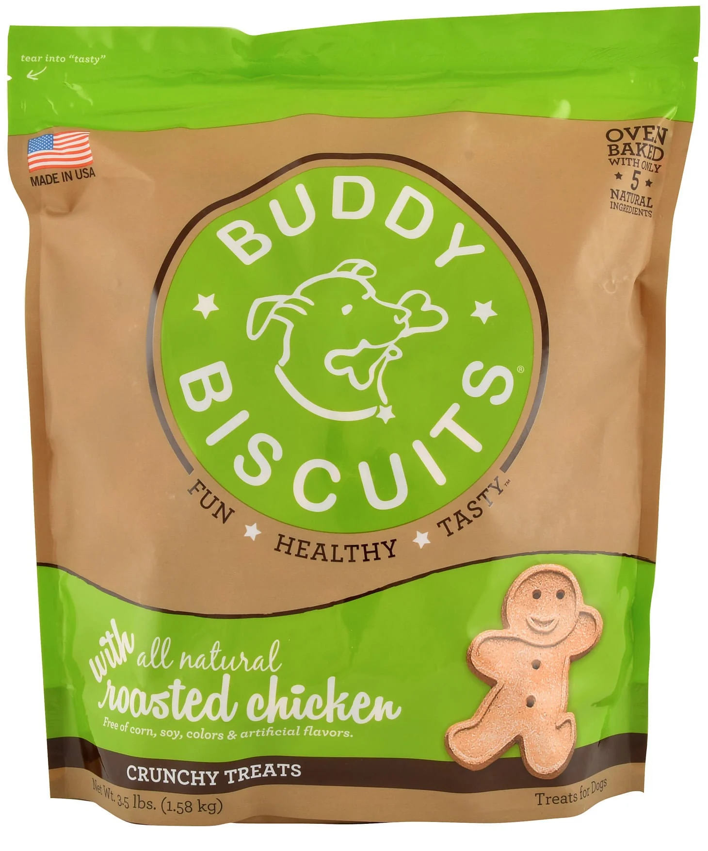 Buddy Biscuits Original Oven-Baked Treats, 3.5 lb - Buy Pet Shop