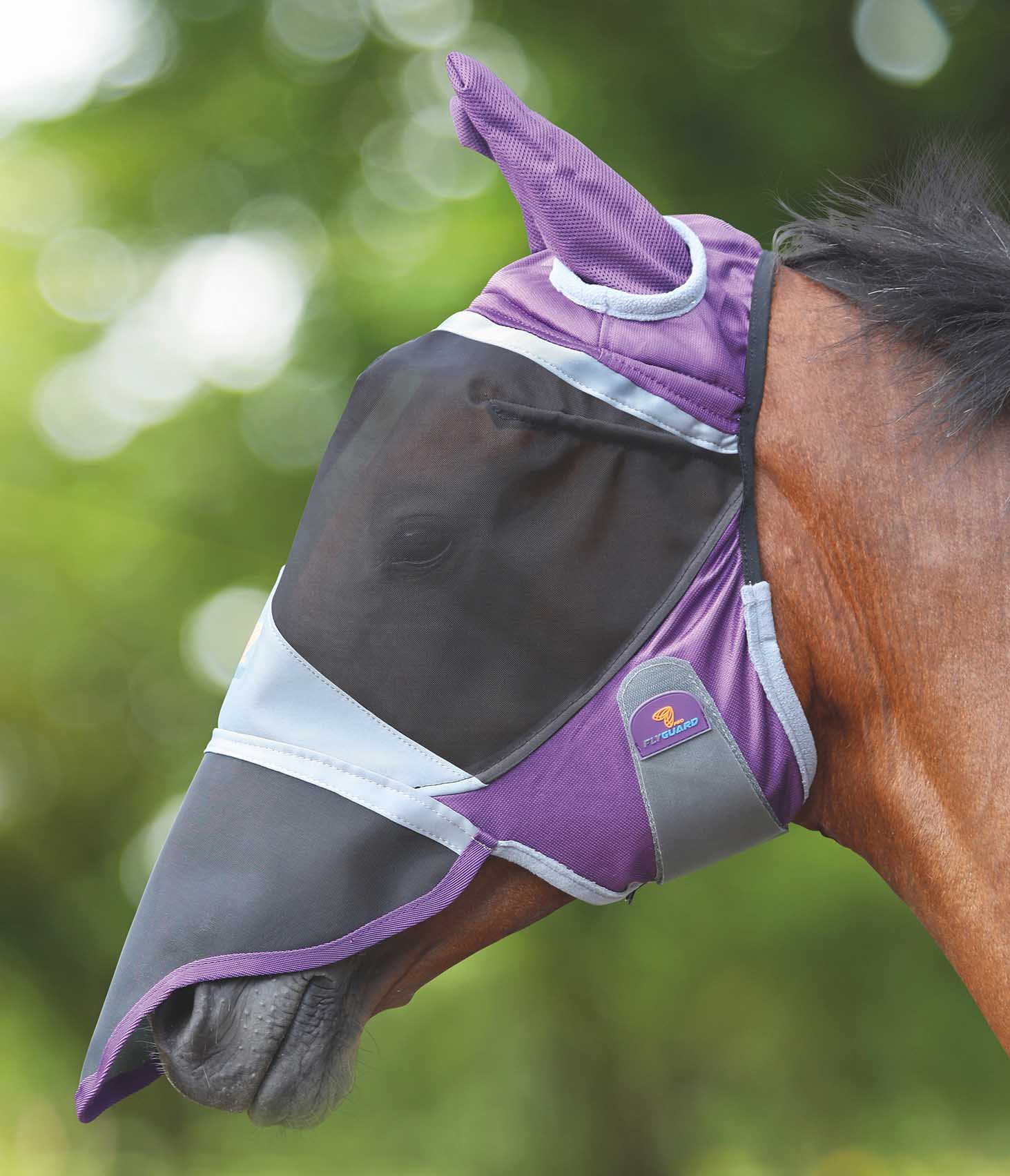 Shires Deluxe Fly Mask with Ears & Nose - Buy Pet Shop