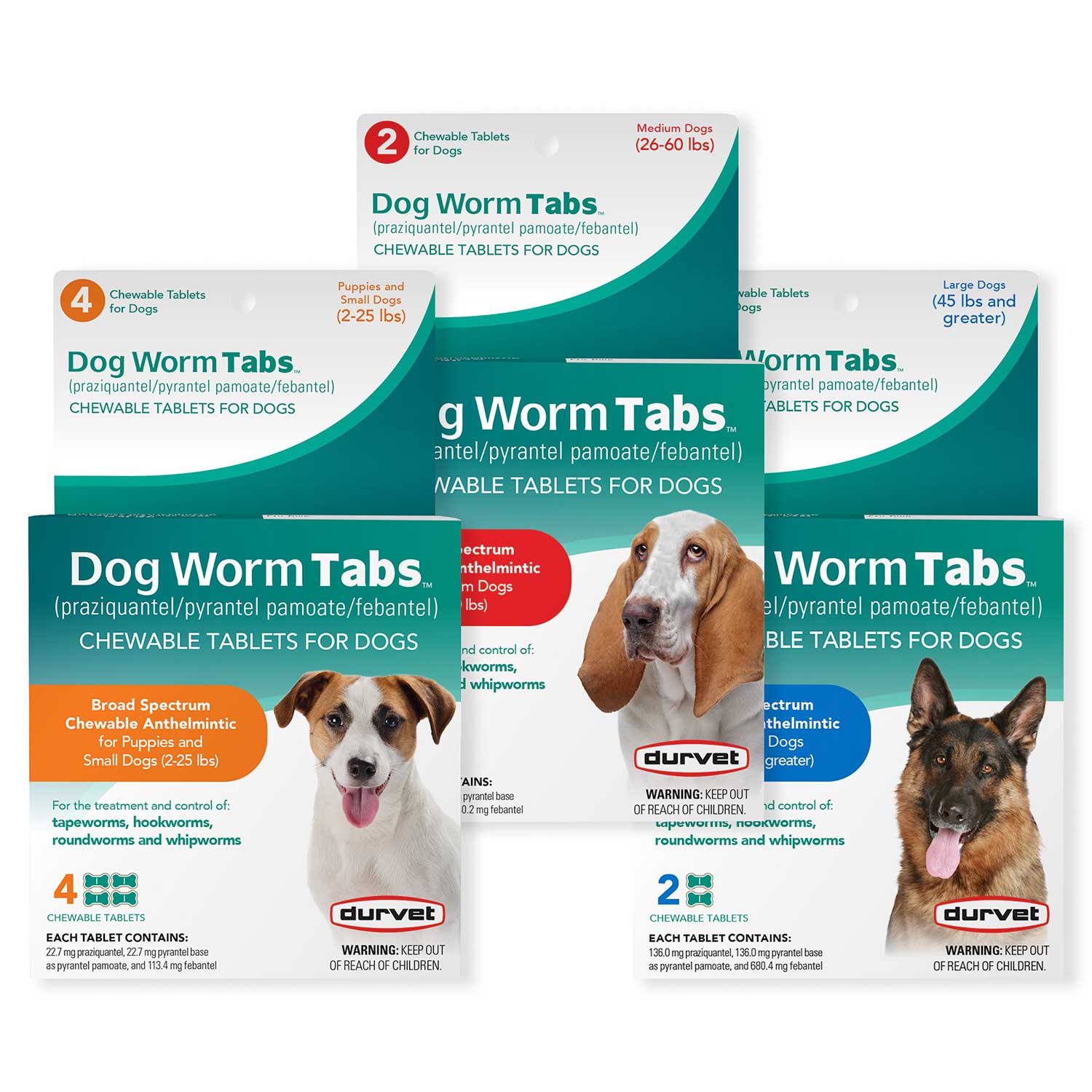 Dog Worm Tabs, Chewable Tablets - Buy Pet Shop