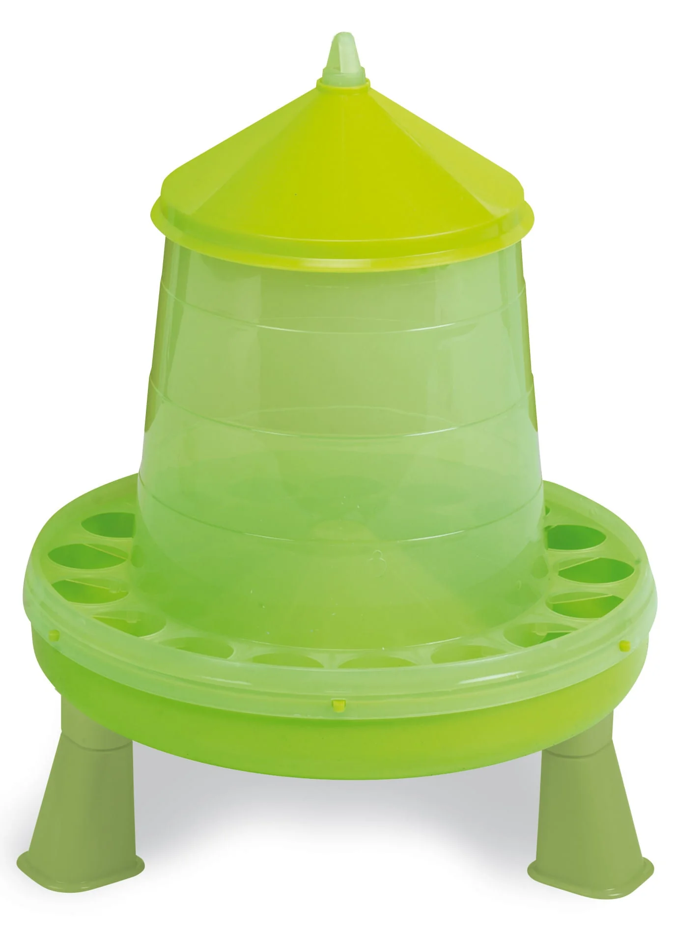 Plastic Hanging Chicken Feeder with Legs, 17 lb - Buy Pet Shop