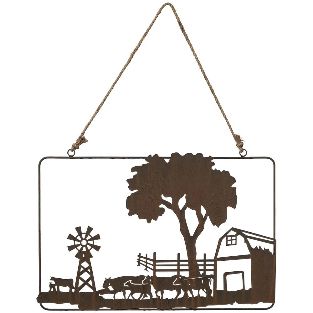 Barn/Cows Wall Hanging - Buy Pet Shop